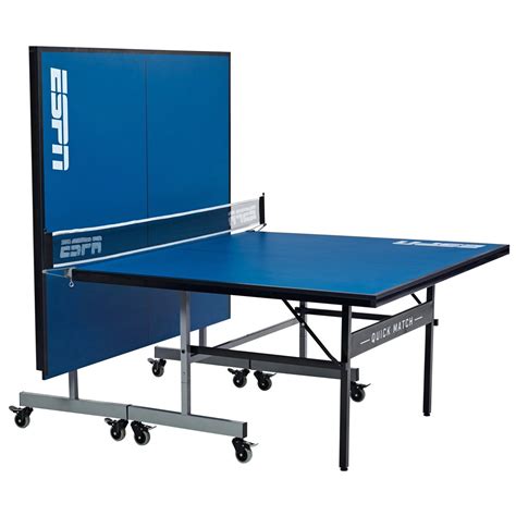 espn 2 piece table tennis table
