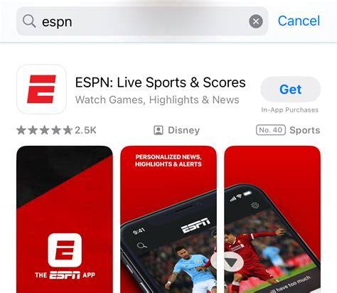 ESPN App for Mobile