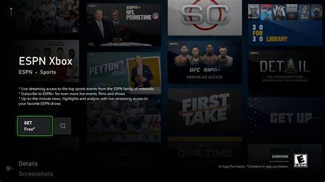 ESPN App for Xbox