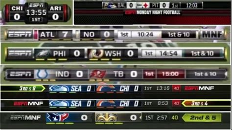 espn nfl live scoreboard