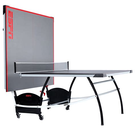 espn official size table tennis table