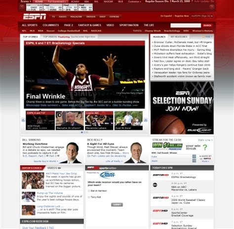 espn sports news sites
