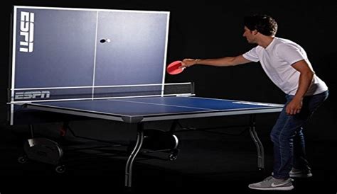 espn table tennis table review