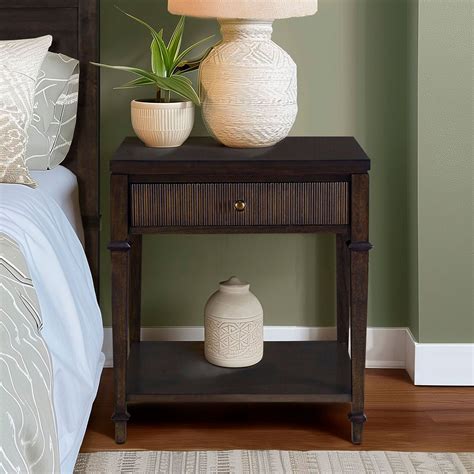 Espresso Brown Nightstand