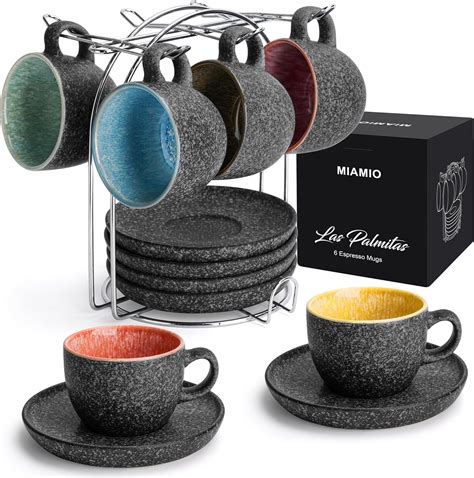 Espresso Cups Set With Stand