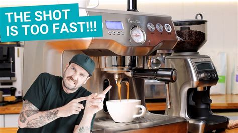 Espresso Machine Extraction Too Fast