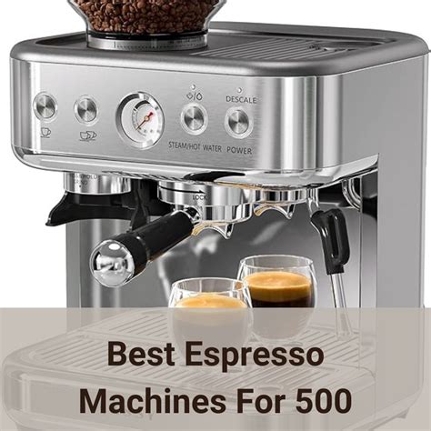 espresso machine price range