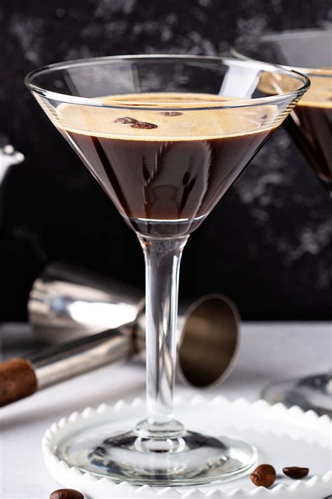 espresso martini with espresso