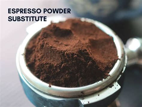 Espresso Powder Alternative Baking