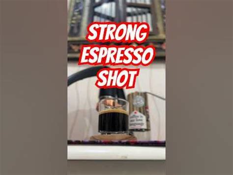 espresso shot strong