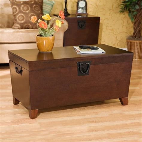 Espresso Trunk Coffee Table