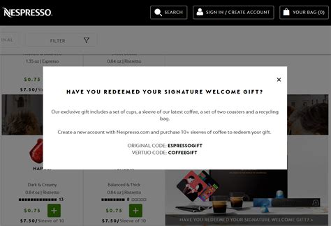 Espressogift Promo Code