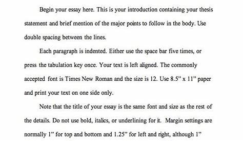 English Oral Test Form 4 Sample Essay