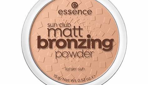 Essence Sun Club Matte Bronzer Em Pó Matt Beleza Na Web