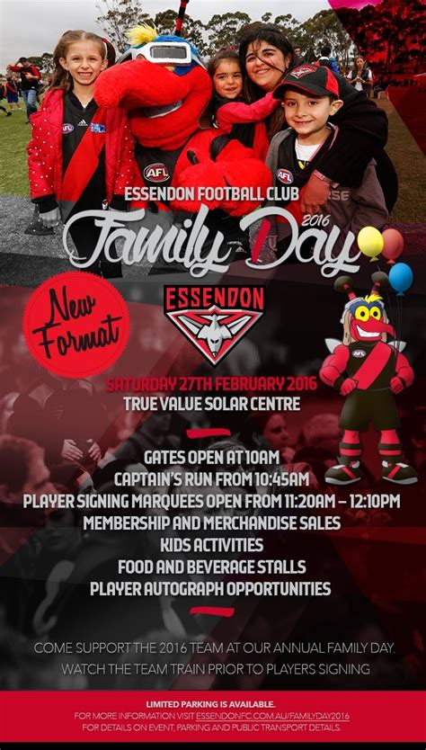 essendon family day 2024