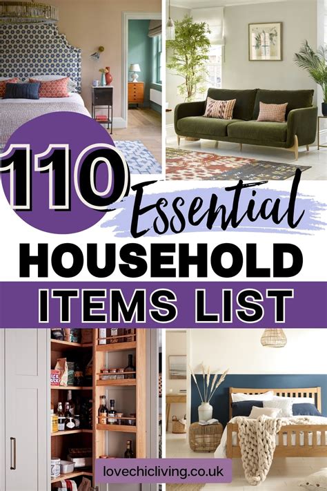 essential items