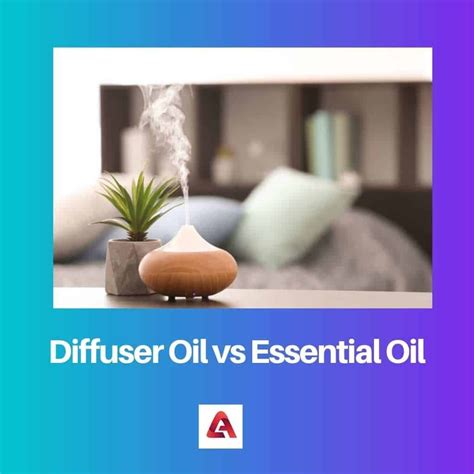 Essential Oil Diffuser Vs Atomizer