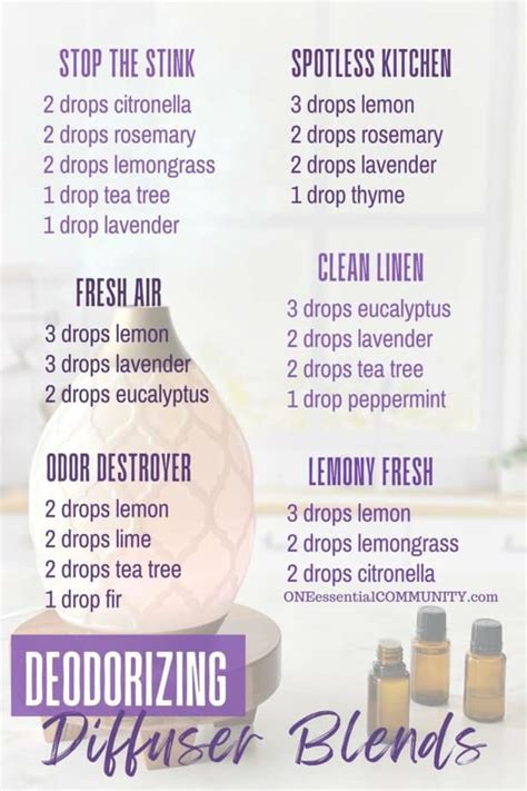 Essential Oil For Kitchen Odor
