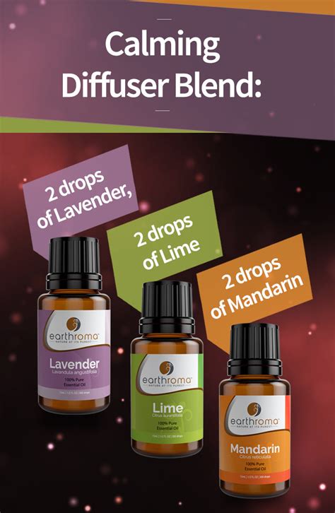 essential oils calming blend