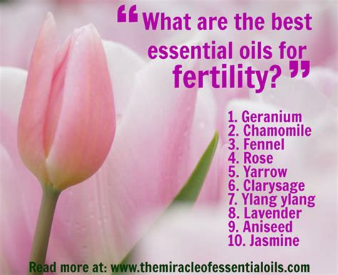 Essential Oils For Conceiving