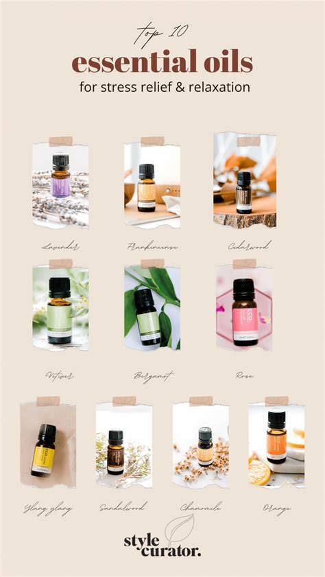 Essential oils for relaxation
