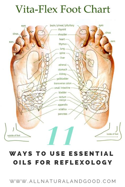 essential oils reflexology