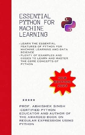 essential python for machine learning