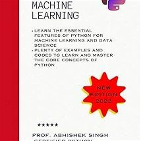 essential python for machine learning free pdf