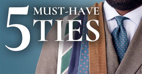 Essential Ties To Own