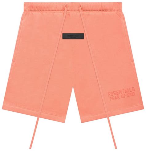 essentials coral shorts
