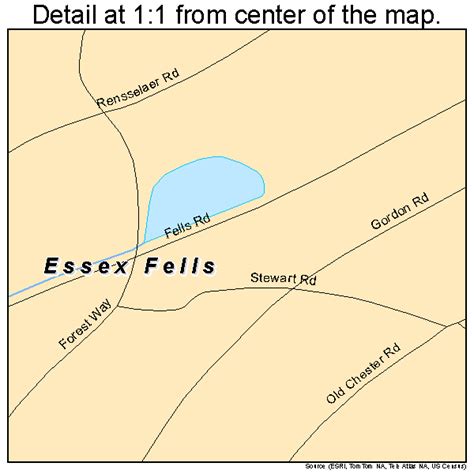 Essex Fells Map
