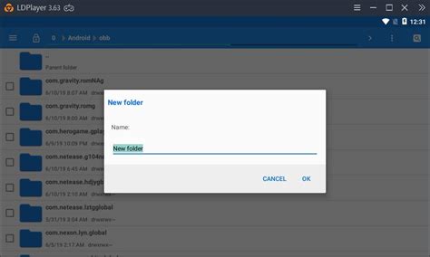 establish APK and OBB data file