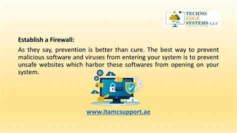 establish a firewall