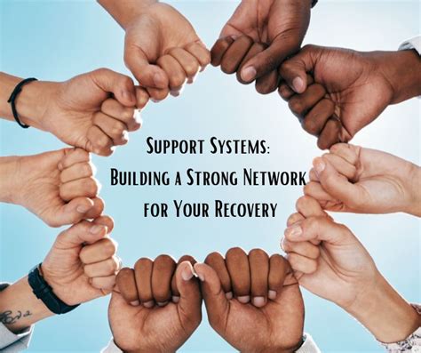 establishing a strong support system