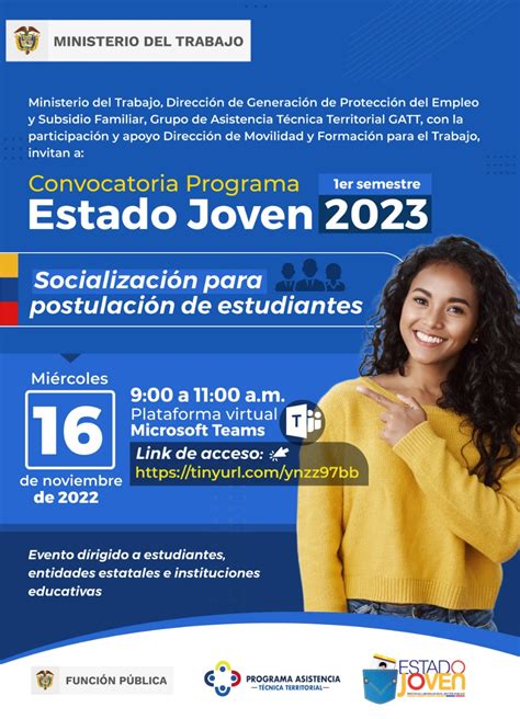 estado joven 2023 fechas