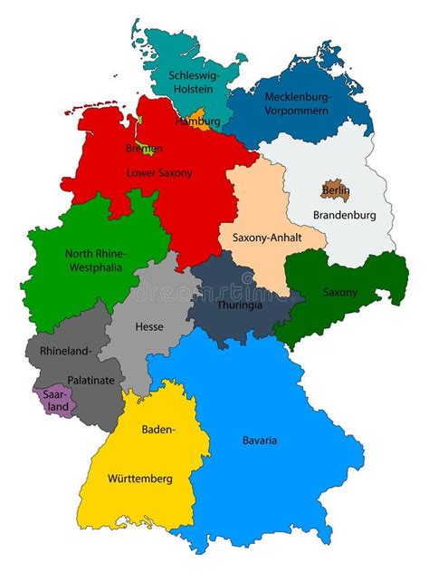 estados federados da alemanha
