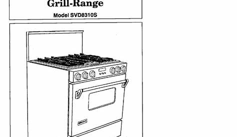 Estate Range Stove Oven Repair Manual