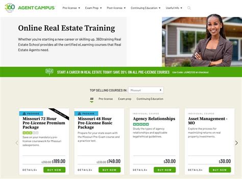 estate agent training courses