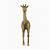 estatuas de jirafa decoración del hogar