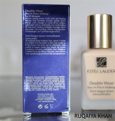 estee lauder double wear ingredients