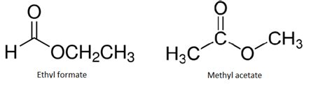 ester with the formula c3h6o2