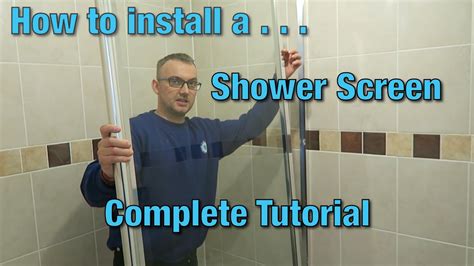 Estilo Shower Screen Installation Instructions