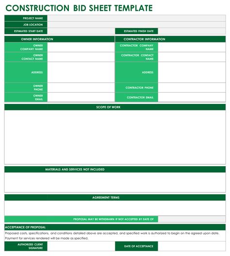 FREE 8+ Sample Construction Proposal Forms in PDF MS Word Excel