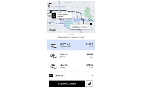 estimate an uber fare
