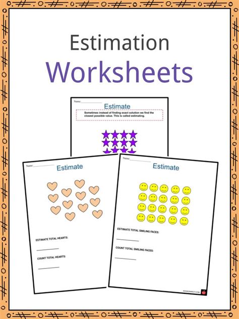 Estimation Maths Worksheets
