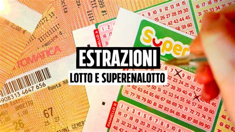 estrazione lotto e altre lotterie