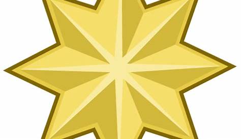 PNG e SVG de estrela de ouro com fundo transparente para baixar.