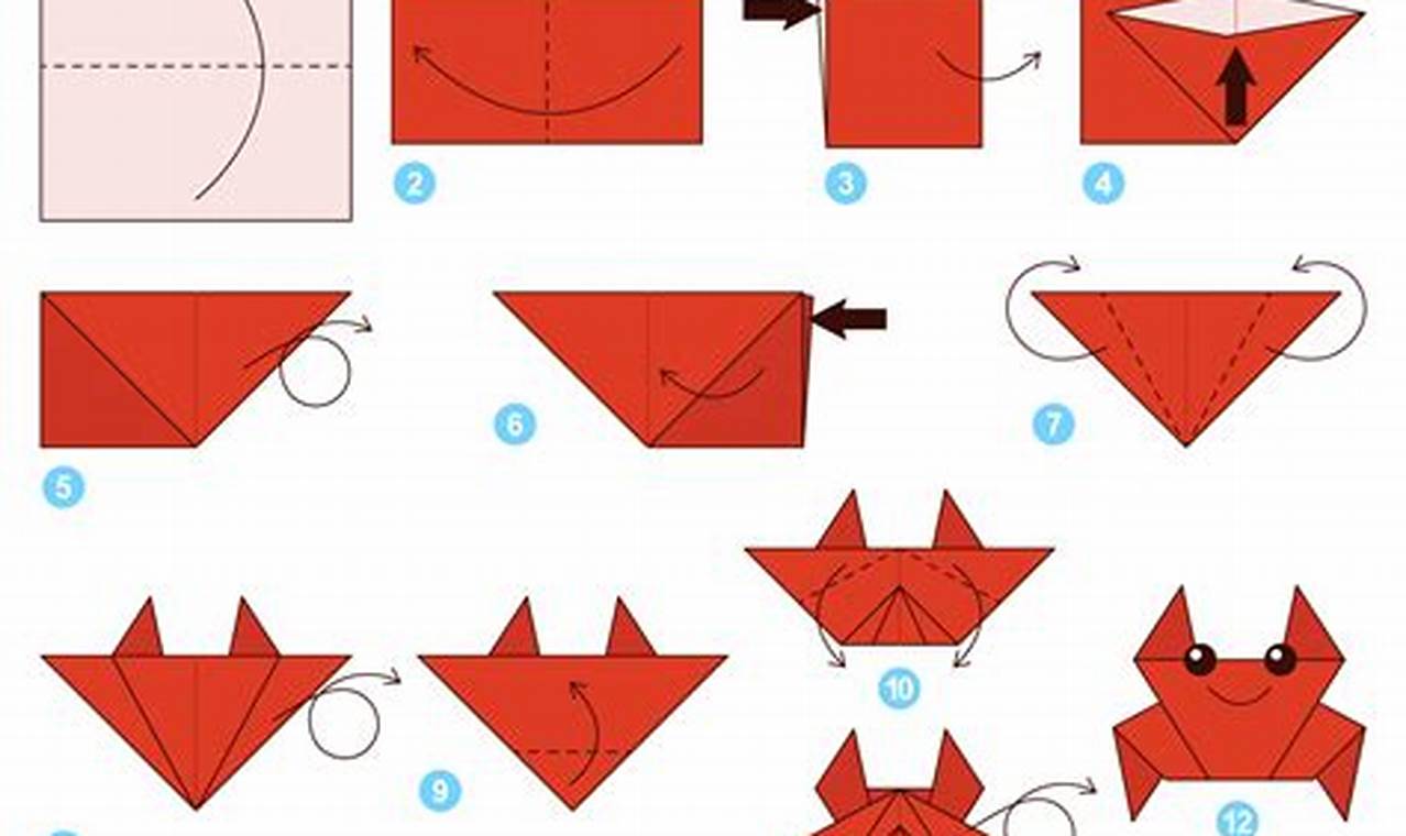 estructuras de origami paso a paso