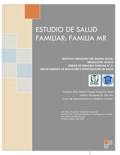 estudio de familia medicina familiar