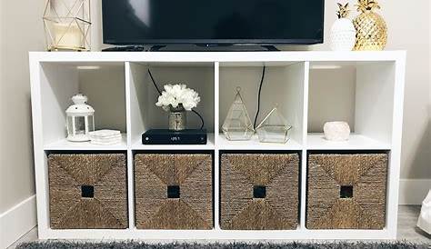 IKEA HACK Fabriquer un meuble TV pratique avec l’étagère
